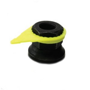 Wheel Nut Safety Flag Yellow 20.5MM