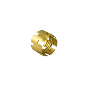 Brass DOT Air Brake - Couplings and Terminal Bolts Sleeve - 3/8 Inch Tube
