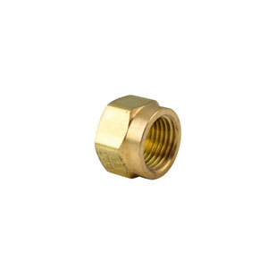 Brass DOT Air Brake - Fittings For SAE J844D - Nylon Tubing Nut - 3/4 Inch Tube