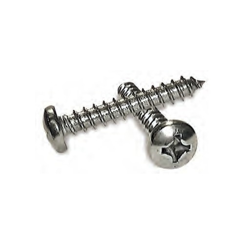 50 Pieces M1.2 x 3 mm Round Head self-Tapping Screws Phillips Stainless Steel Screws 