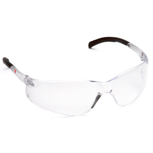Fission Safety Glasses With Black Temple - Clear Lens