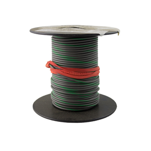 Trace Wire 22 Gauge Gray/Green 100 Ft