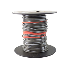 Trace Wire 22 Gauge Gray/White 100 Ft