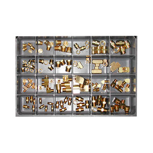 Brass Pipe Fitting Assortment 118 Pc