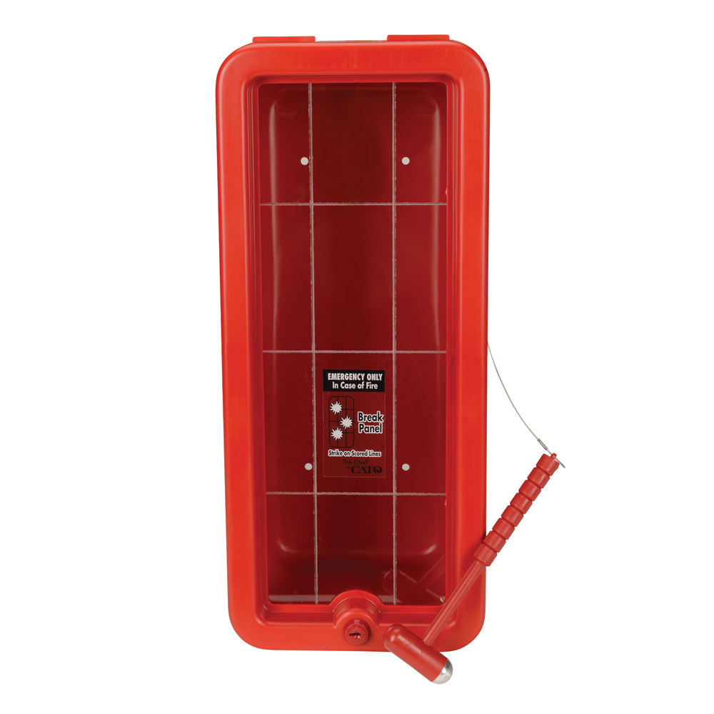 Cato Small Chief Fire Extinguisher Cabinet 5 Pound Fire Safety