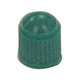 CAP VALVE STEM PLASTIC GREEN
