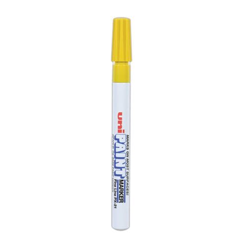 Permanent Marker Fine Bullet Tip Yellow