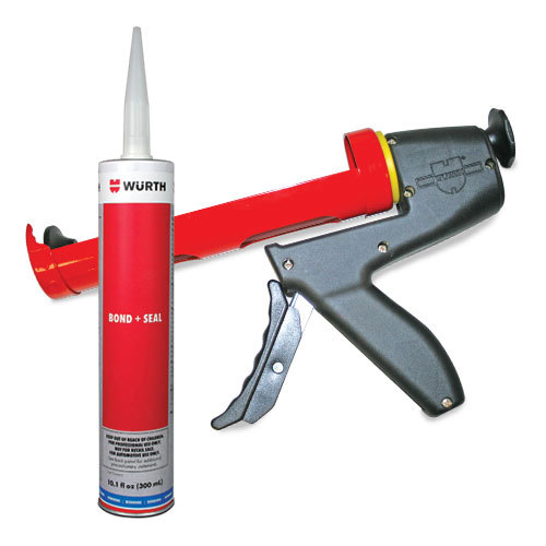 Adhesiveflex White with Deluxe Caulk Gun Package