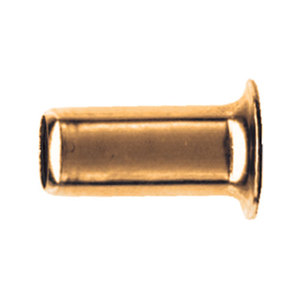 Brass Compression - Fittings (For Poly Tubing) Brass Insert - .125 Inner Deameter (ID) 1/4 Outer Diameter (OD)