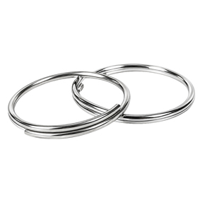 Metal Key Rings - 250 Per Bag