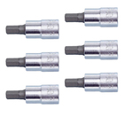 ZEBRA 1/4 Inch Hexagon Socket Wrench Bits Special Package 6 Pieces