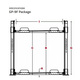 GP-9F / GrandPrix Series 4 Post Lift Package / Includes: Aluminum Ramps,Caster Kit, Jack Platform, and Drip trays