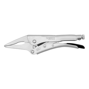 ZEBRA Locking Pliers - Long Straight Jaws - 235mm Length (0-70mm Clamping Width)