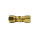 Brass DOT Air Brake Fitting - Nylon Tubing Union - 1/4 Inch Tube