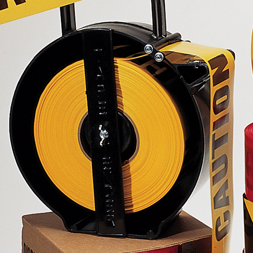 Barrier Tape Dispenser with Cutting Blade