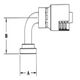 1 HOSE X 1-1/4  CODE 61 SPLT FLANGE 90