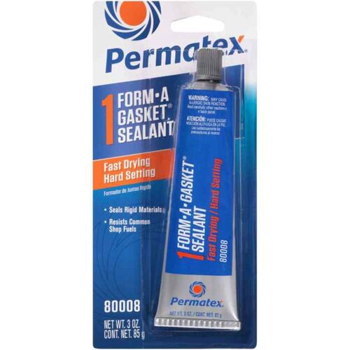 Permatex FormAGasket No.1 Sealant, 3 Oz RTV silicone Gasketing