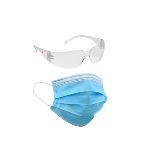 Personal Protection Equipment package with Extra Extra Large Gloves