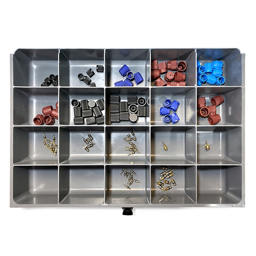 Cap and Core Assortment 85 pieces