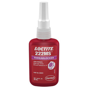 Loctite® 222 MS Low Strength Threadlocker 50 ml