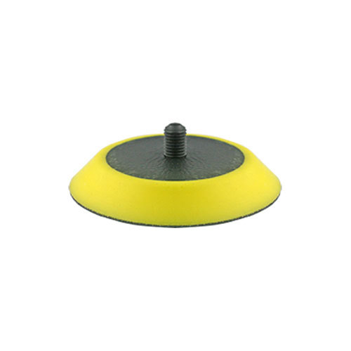 Backing Pad - Medium Profile - Hook and Loop Fastener (HLF) - 3 Inch - No Hole - 5/16-24 Inch Male Rivet - 10,000 RPM