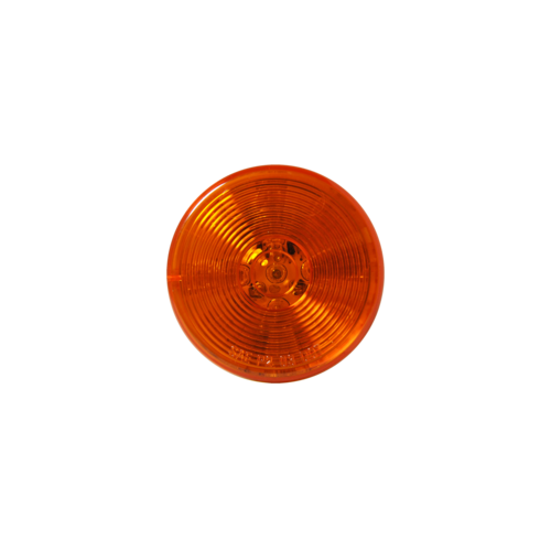 Amber Clearance Marker Round Lense 10 LED Star Pattern 2