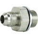 JIC TO BSPP MALE CONNECT- TH1: 1/4 JIC TH2: 1/2-14