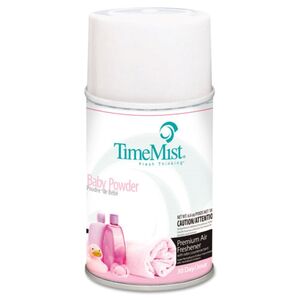 Premium Metered Air Freshener Refill, Baby Powder, 5.3 oz Aerosol Spray
