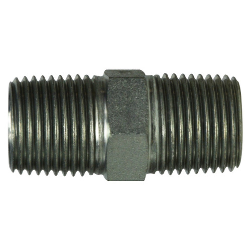 1/8-28 BSPT Hex Nipple