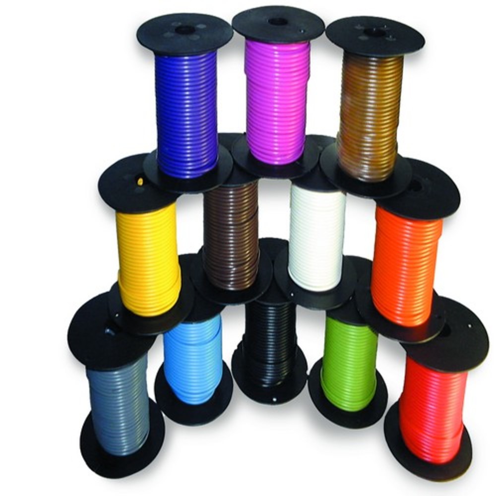 Wire 16 Gauge 100Ft Black Domestic Wire Wire & Cable Electrical