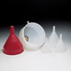 64 ounce Plastic Funnel with Brass Filter Screen