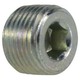 1/2 Hollow Hex Plug