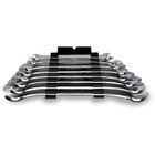 ZEBRA Double Open End Wrench Assortment - 12 Pieces WithPlastic Holder