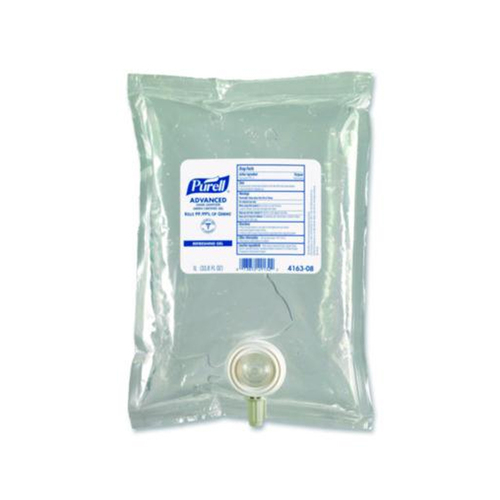 Advanced Hand Sanitizer Green Certified Gel Refill, For CS2 Dispensers 1,000mL Fragrance-Free 8