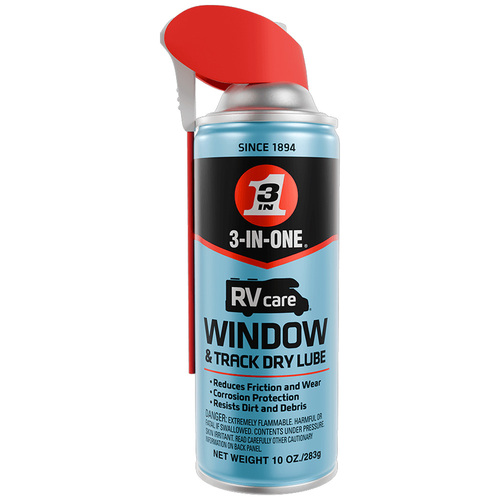 3-IN-ONE RV care Window & Track Dry Lube – 10 oz