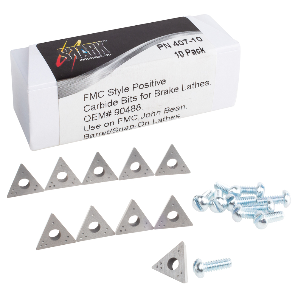 Positive Rake Bit With 3 Cutting Edges 1/2