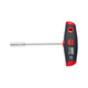 ZEBRA T-Handle Hexagon Socket Screwdriver - 7mm Hexagon Socket X 125mm Blade X 104mm Handle