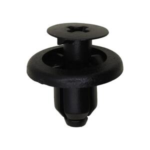Front Fender, Bumper and Quarter Panel Push-Type Retainer Head Diameter: 15mm Stem Length: 8mm Fits Into 7mm Hole Subaru BajaForester, Impreza, Legacy and Outback 2003 - On