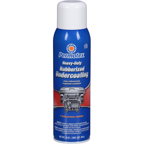 Permatex Heavy Duty Rubberized Undercoating, 16oz