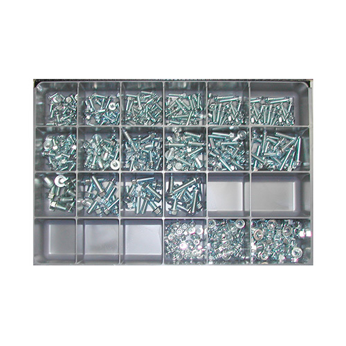 Flange Bolt Assortment - 480 Pieces