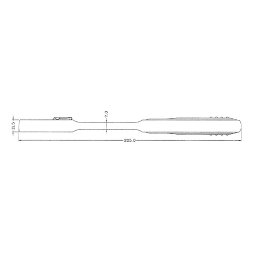 ZEBRA Pass-Through Reversable Ratchet