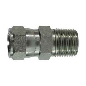 JIC SWIV X MPT ADAPTER TH1: 1/2 JIC TH2: 3/8 MPT