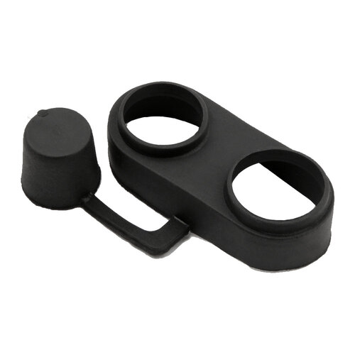 BOOTS, TMNL DUAL POST MARINE BLK BULK