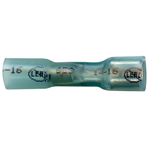 Supreme Solder/Seal Female Insulated Slip-On Connector - Blue - 16-14AWG