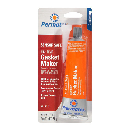 Permatex SensorSafe RTV Red Silicone Sealant 3 oz. Sensor Safe RTV