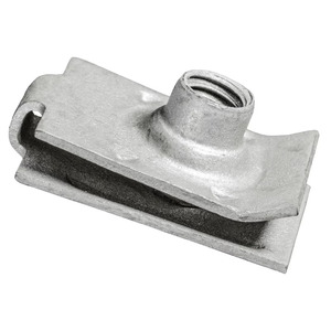 Metric Extruded U Nut M6-1.0 Zinc Organic GM