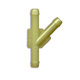 Vacuum Connector Y 1/4