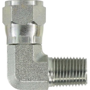 SW-NUT/M-PIP EL TH1: 1/4 JIC TH2: 1/8 MPT