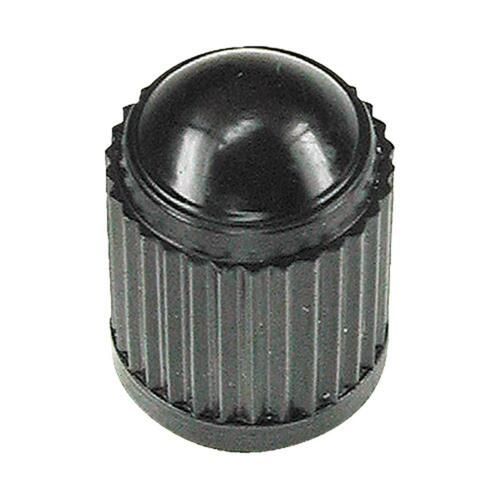 TIRE VALVE CAP BLACK PLASTIC