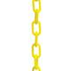 Crowd Control Stanchion Plastic Chain - Yellow - 100 Feet Per Box